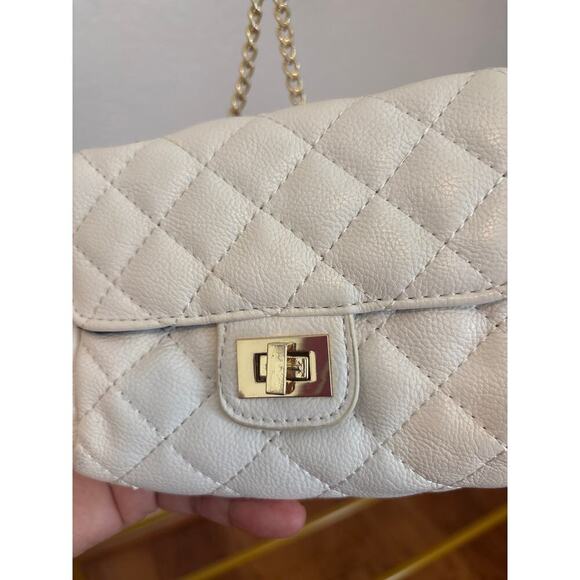 B1 Forever 21 Mini Crossbody Bag Quilted Emily in Paris Coquette Y2K Parisian - Picture 9 of 10